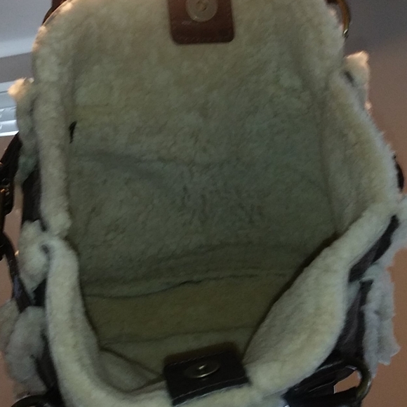 BCBG Shearling/Leather Purse - Used - Must Go!!! - Picture 7 of 11